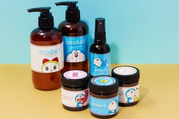 ザ・プロダクト×「ドラえもん」コラボ限定パッケージ、人気の“全身保湿”ヘアワックスなど