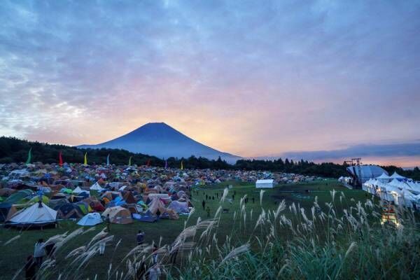 音楽フェス「朝霧ジャム'23」静岡・富士山麓 朝霧アリーナ＆ふもとっぱらで開催