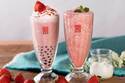 台湾カフェ・春水堂の春限定ドリンク「タピオカ苺ミルクティー」＆「苺ヨーグルトティー」