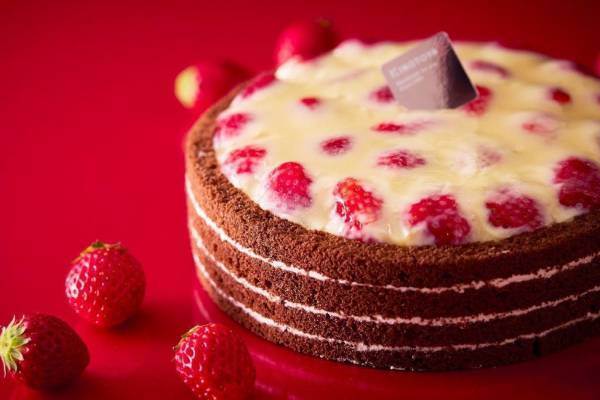 きのとや人気No.1“苺たっぷり”ケーキ、旬のいちご×とろけるカスタード×バター香るクッキー生地