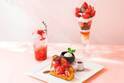 ゴディバカフェの春限定メニュー、いちご＆バナナのチョコレートパフェやフレンチトースト