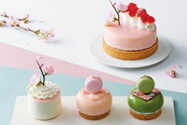 “四季菓子”の「ひびか」ひな人形や春風をイメージしたひなまつり限定ケーキ