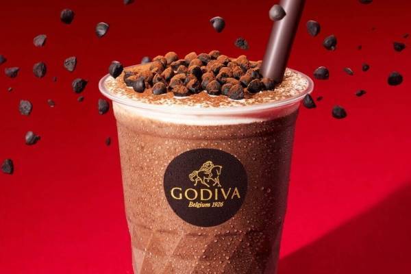 ゴディバ新作「クッキー＆ココア ショコリキサー」“サクサク”クッキー入りチョコレートドリンク