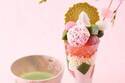 京都・伊藤久右衛門「さくら抹茶パフェ」ふわっと“桜香る”アイス×ほろ苦い抹茶ゼリー