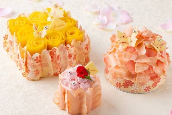 グランド ハイアット 東京「母の日フラワーケーキ」花びらショートやマンゴーのフラワーボックス