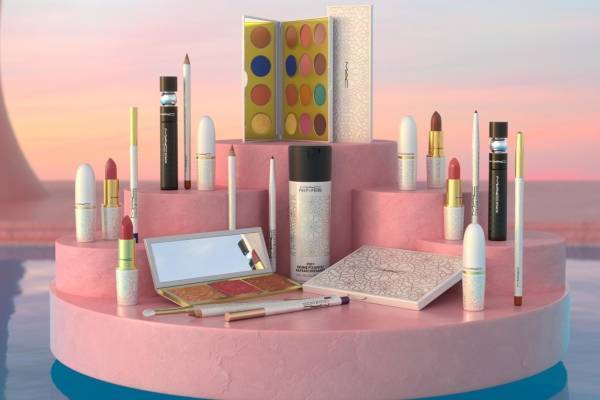 M·A·C23年春コスメ、“中東に着想”砂漠カラー×モザイク模様の限定リップやアイシャドウ