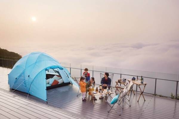 星野リゾート リゾナーレトマム「雲海テラスキャンプ」愛犬と共に天空の絶景を楽しむ宿泊プラン
