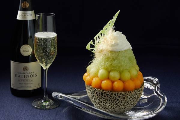 星野リゾート トマム「メロンシャンパンフェス」旬のメロンと10種シャンパン、メロンの贅沢かき氷も