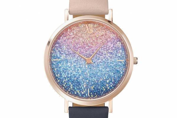 アレットブランの腕時計、鮮やかな“真夜中の煌めき”ウォッチが300本限定で再販