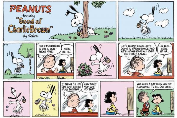 スヌーピーミュージアムのイースターイベント、たまご探し＆スヌーピーの“うさ耳”シートで写真撮影