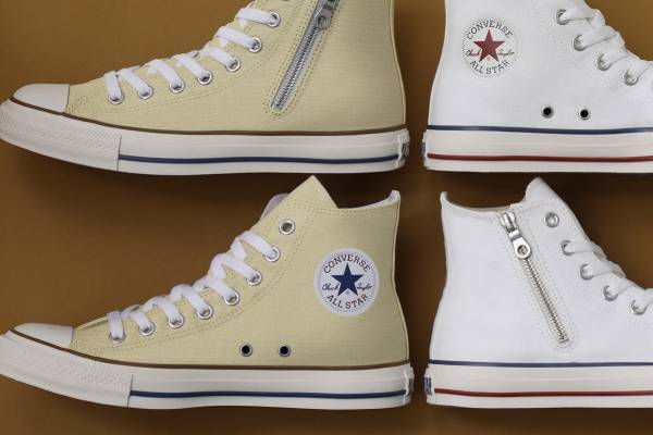 コンバース新作「オールスター RC Z HI 」レトロなカラーリング×サイドジッパー仕様で