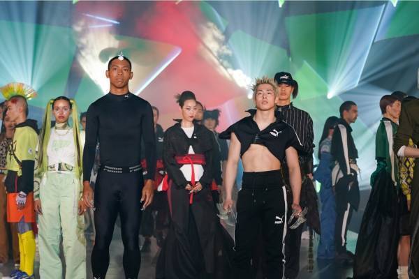 「プーマ」“75周年記念”ランウェイショーが東京・代々木体育館で、過去・現在・未来の3部構成