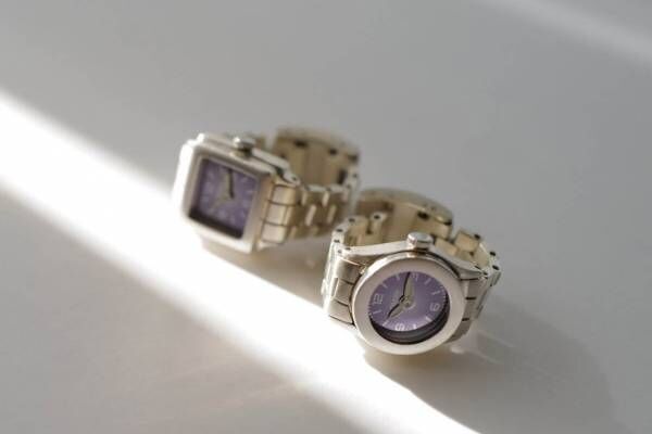 “指時計”ブランド「モコ」23年春夏、ラベンダーパープルの限定色＆全16種のレザーモデルも