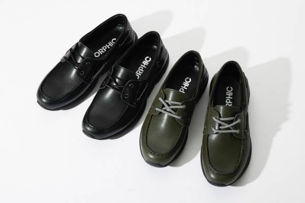 オルフィック新作シューズ「ランダフ」、“デッキシューズのパーツ”を組み合わせたローファー