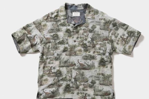 ビューティフルピープル新作、“恐竜モチーフ”のリバーシブルシャツ＆ゴブラン織スカート