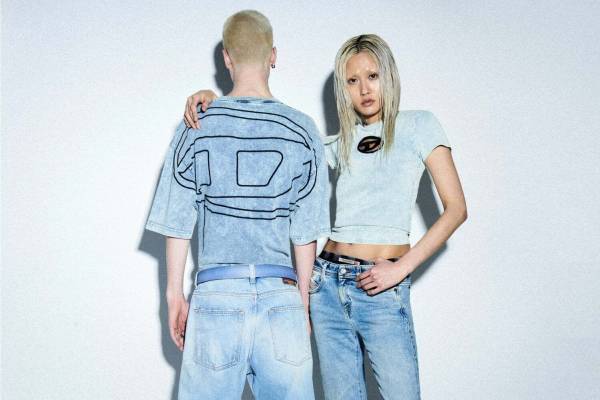 ディーゼルの限定デニムカプセルコレクション、“だまし絵”風プリントのジャケットなど