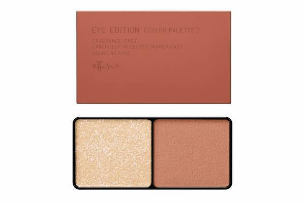 エテュセ23年秋コスメ第3弾、じゅわっと血色UP！“深みレッドブラウン”の2色アイパレ