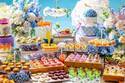 梅雨＆夏を表現した“夏色スイーツビュッフェ”コンラッド東京で、すみれ色ムースや爽やかレモンタルト