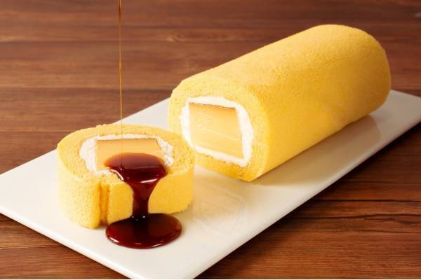 プリン専門店「プリンに恋して」名物プリンがロールケーキに！ふわふわロール生地×たっぷりホイップ