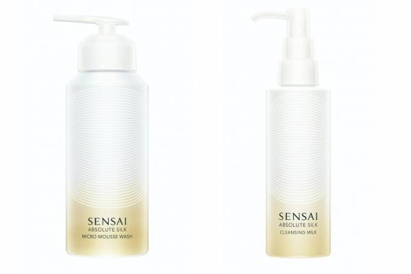 センサイ23年春スキンケア、“シルク肌”へ導く濃密炭酸泡の洗顔＆ふき取りクレンジングミルク