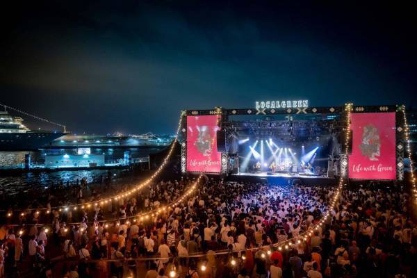 音楽フェス「ローカルグリーンフェスティバル'23」横浜・赤レンガ倉庫で
