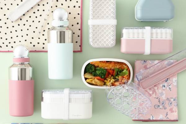フランフラン新作ランチアイテム、“宝石のようにきらめく”お弁当箱＆ころんとした形のマイボトルなど