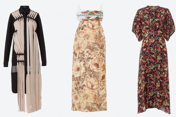 伊勢丹新宿店に約200着のドレスが集結、国内外ブランドの新作からヨーロッパヴィンテージの1点物まで