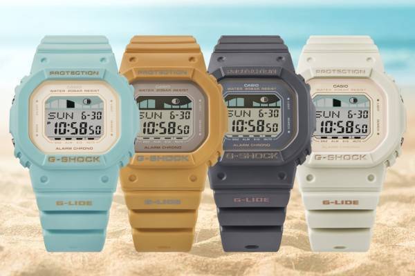 G-SHOCK新作小型腕時計、ノスタルジックなカラーを纏ったスクエアウオッチ