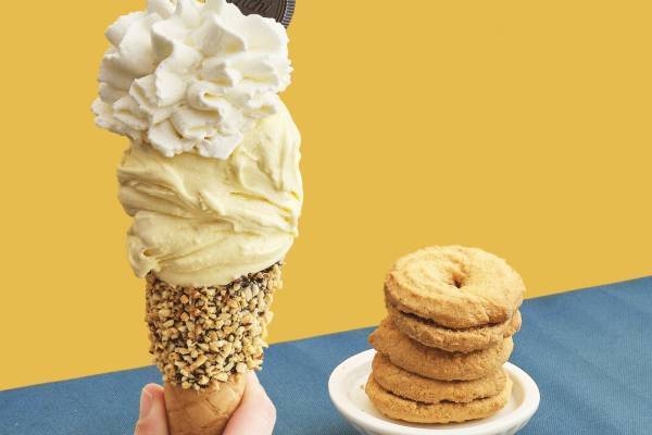 ヴェンキ“月替わり”の新作ジェラート、濃厚クッキー＆カスタードクリームやアーモンドソルベ