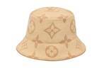ルイ・ヴィトン新作ウィメンズ帽子、ラフィア調のモノグラム・フラワー柄ハット＆シルクスカーフ付き