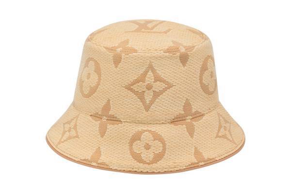 ルイ・ヴィトン新作ウィメンズ帽子、ラフィア調のモノグラム・フラワー柄ハット＆シルクスカーフ付き