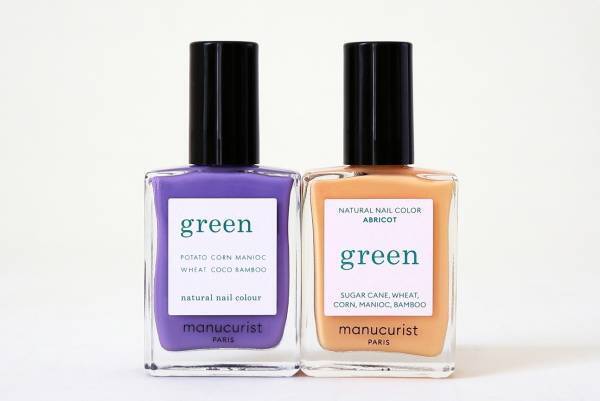 マニキュリスト23年夏ネイル、“80年代サマームード”漂うヴィンテージパープル＆アプリコット