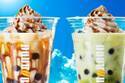 ドトール新作タピオカドリンク、“きなこホイップ”入り宇治抹茶＆黒糖ミルク