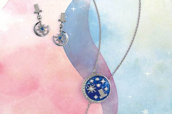 ランバン オン ブルー新作アクセサリー、爽やかブルーの“月＆星”輝くネックレスやピアス