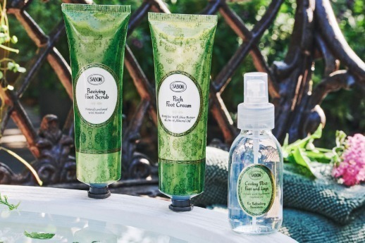 SABONの新フットケア、“ひんやり＆爽やかな香り”のフットスクラブや潤いクリーム