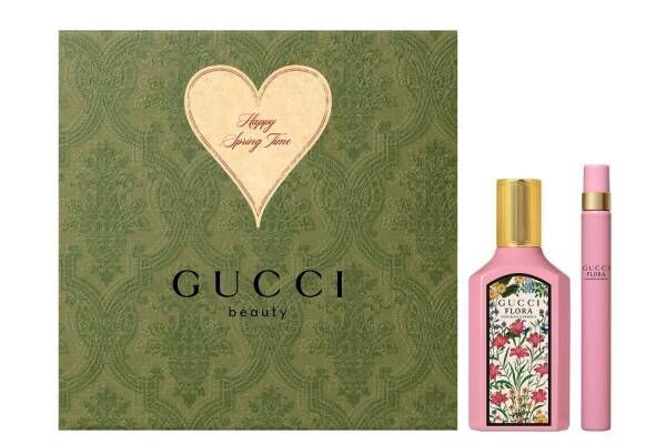 グッチの香水「フローラ ゴージャス ガーデニア」“現品入り”セット、ホワイトガーデニアの香り