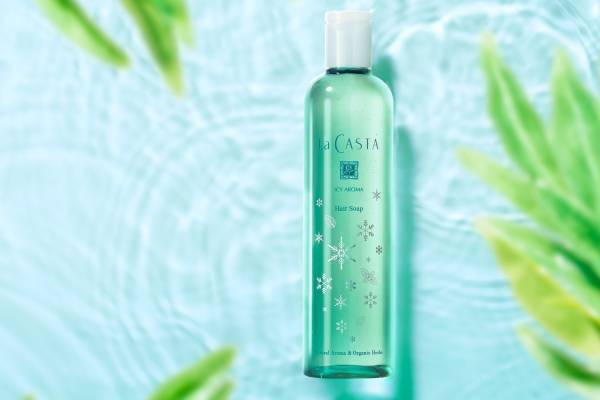 ラ・カスタ23年夏ヘアケア、“ハーバルミント香る”涼やかアロマシャンプーが夏季限定で