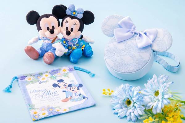 東京ディズニーランド＆東京ディズニーシー“しあわせのブルー”新作グッズ、ミッキー型アクセサリーなど