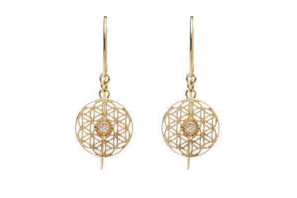 ジャムホームメイド×辛酸なめ子のお守りジュエリー、“フラワーオブライフ”モチーフのリングなど