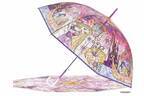 ディズニープリンセスの“ステンドグラス風”ビニール傘、『塔の上のラプンツェル』『アナと雪の女王』など