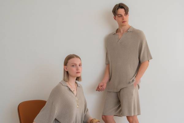 ジェラート ピケ×ジョエル・ロブションの夏ルームウェア、爽やかな新色ベージュのリブニットワンピなど