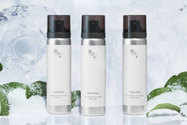 ハニーロア23年夏ヘアケア - ひんやり＆サラサラ髪へ整えるヘアスプレー、石けんや茶葉の香り