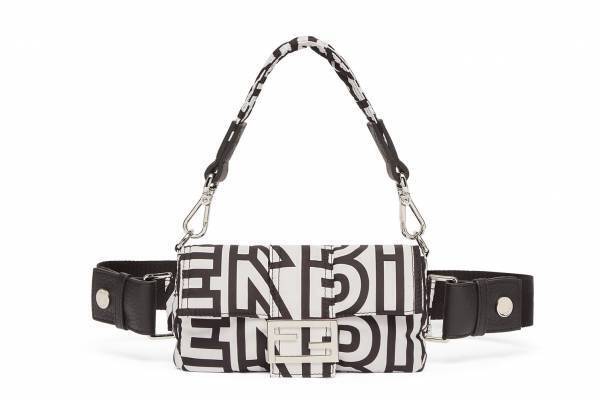 フェンディからマーク ジェイコブス再解釈の「バゲット」バッグ、大胆ロゴ入り＆モノトーンで