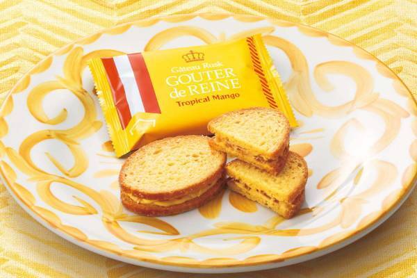 ガトーフェスタ ハラダの新作“マンゴー”ラスク、ローストココナッツ×トロピカルクリーム