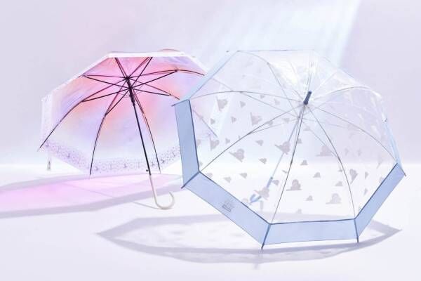 ディズニーストアとWpc.“オーロラ色”のラプンツェルの長傘、『リトル・マーメイド』晴雨兼用傘も