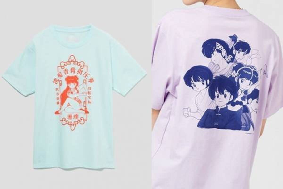 グラニフ×高橋留美子『らんま1/2』中華風デザインTシャツやチャイナ 