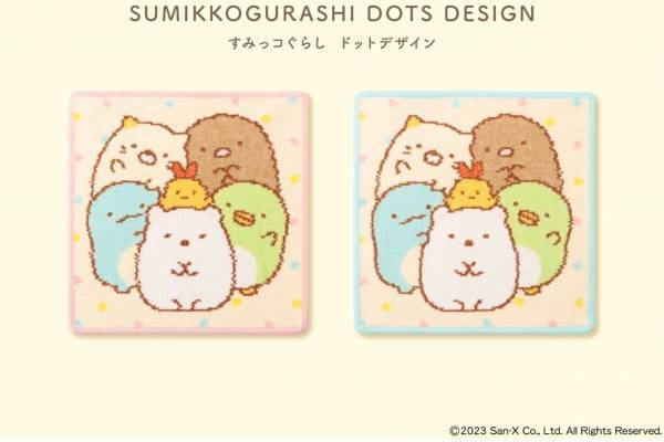 すみっコぐらし×ラブラリー バイ フェイラーが初コラボ、人気キャラ＆ドット柄のハンカチなど