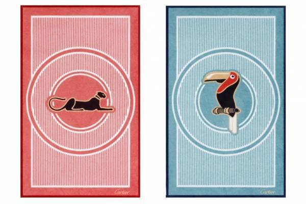 カルティエ新作“アーカイブ”着想のホームコレクション、豹やフラミンゴのテーブルウェア＆タオルなど