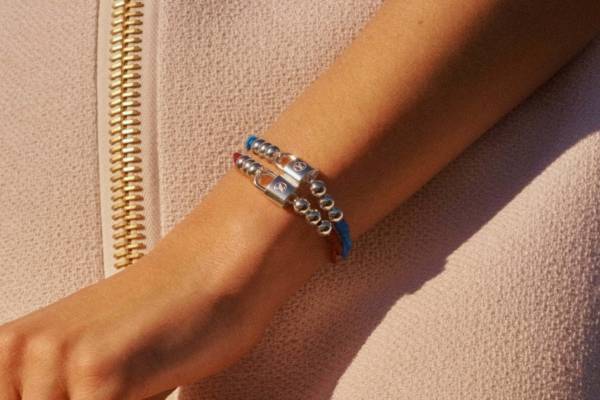 ルイ・ヴィトン“南京錠ブレスレット”「シルバー・ロックイット」新作、シルバービーズをセット