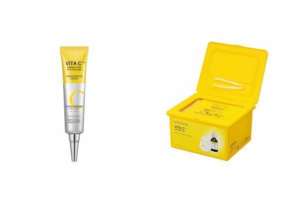 ミシャ23年夏スキンケア「ビタシープラス」シリーズのクリーム＆フェイスパック、ビタミンCで毛穴ケア